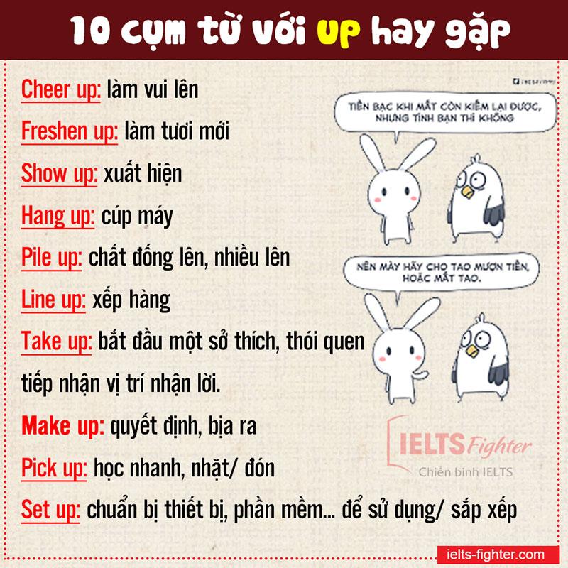Phrasal verbs with up 1