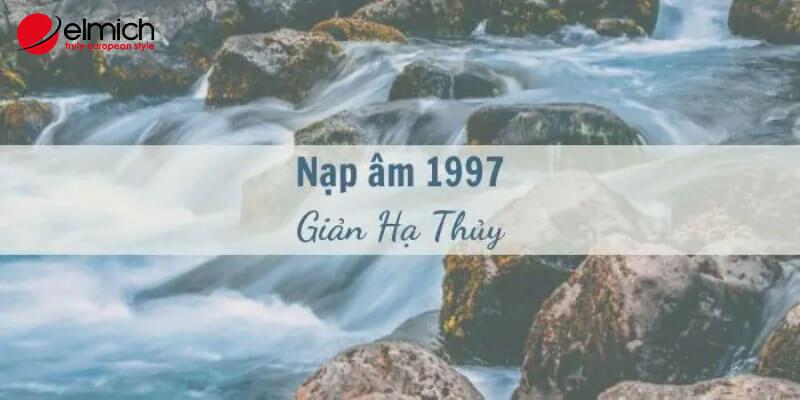 Nam nữ sinh năm 1997 hợp màu gì