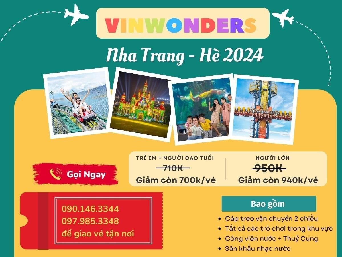 vé vinpearl Vinwonders nha trang