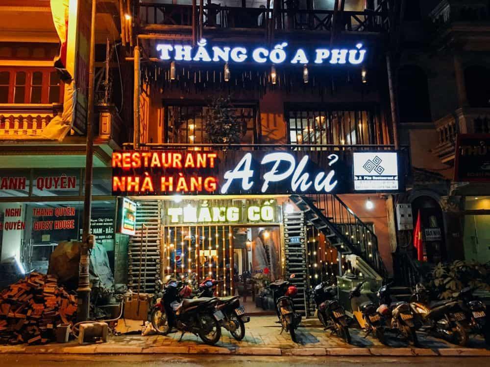 Nhà hàng nổi tiếng ở Sapa