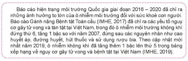 Bài 5. Bảo vệ môi trường và tài nguyên thiên nhiên - SGK GDCD 8 Kết nối tri thức</>