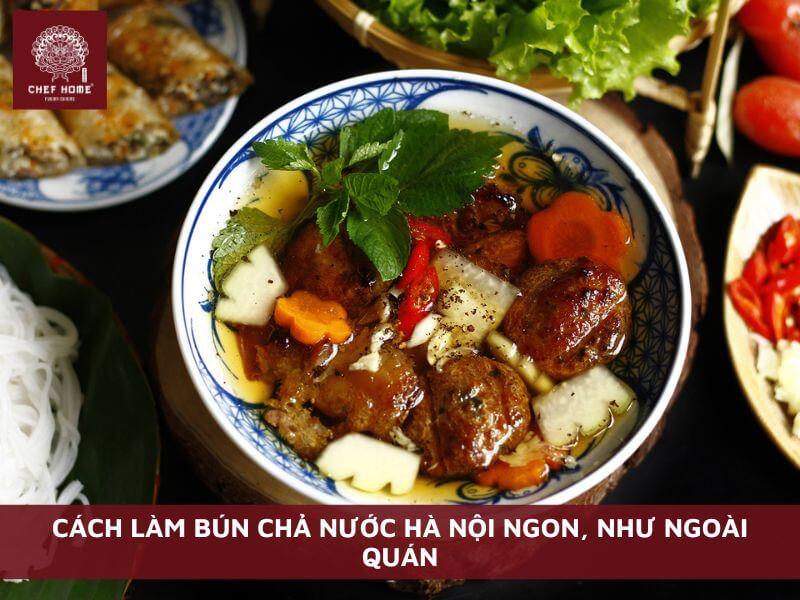 cách làm bún chả nước