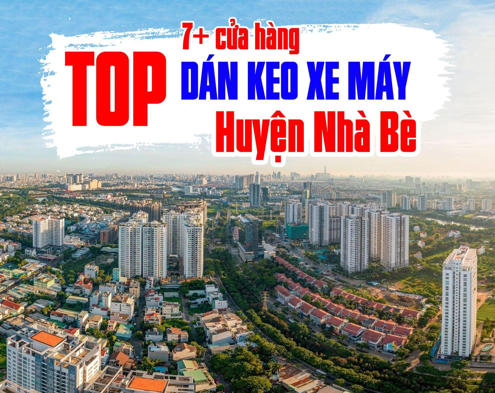 [TOP] 7+ tiệm dán decal xe máy tại huyện Nhà Bè uy tín, chất lượng 2023