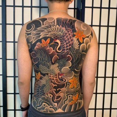 nguồn gốc hình xăm nhật cổ kín lưng