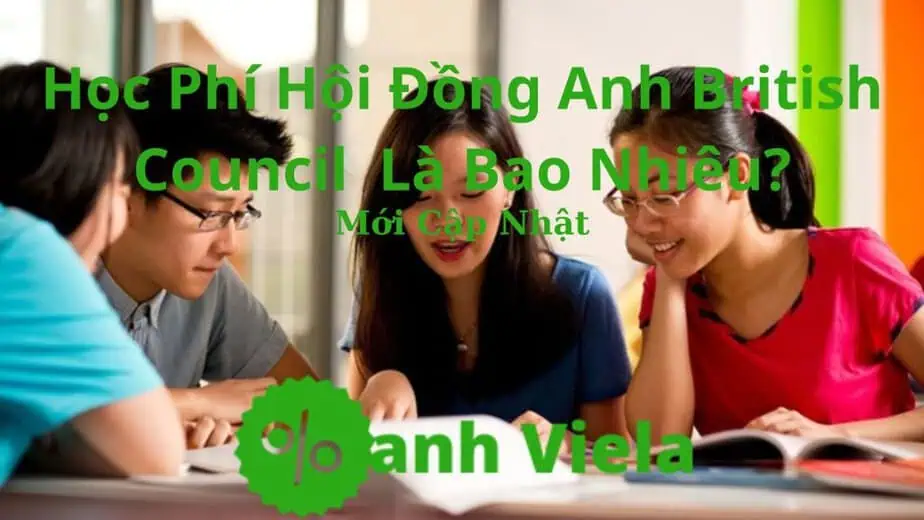 học viên đang học tập tại một lớp học của British Council.