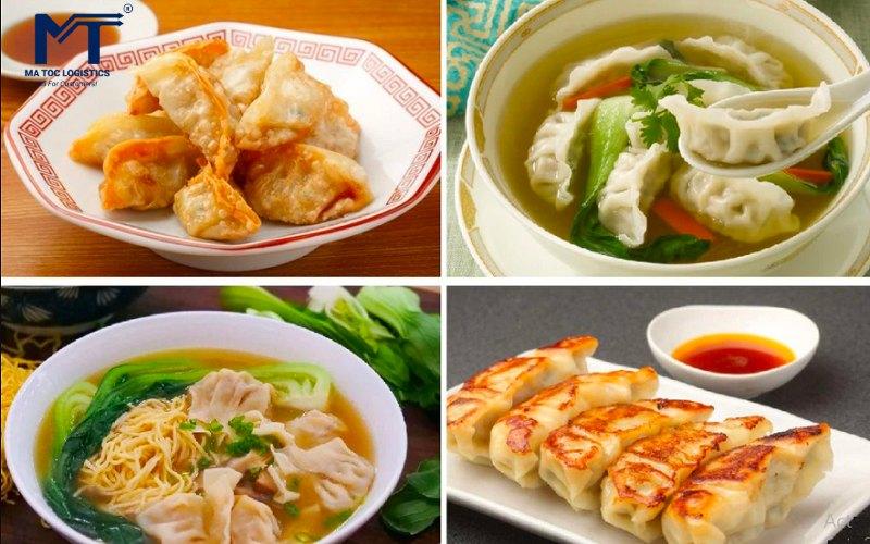 Đồ ăn Trung Quốc thường được làm từ bột mì