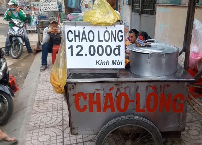 thanh lý xe bán cháo lòng