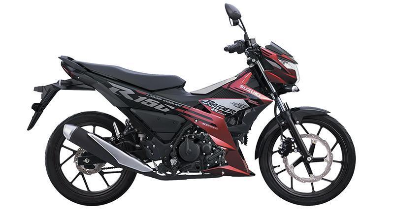 Suzuki-Raider-R150-màu-đỏ - đen