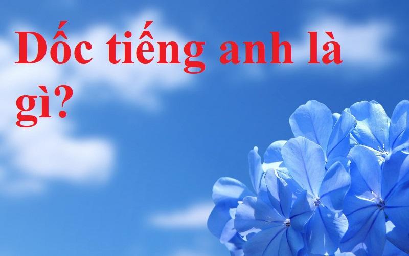 dốc tiếng anh là gì