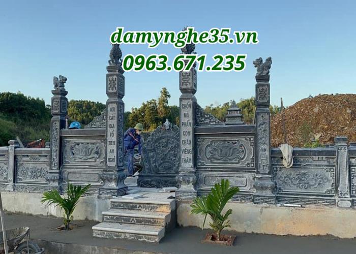 Những mẫu cổng tam quan đá đẹp tại Đá Mỹ Nghệ 35 Ninh Bình
