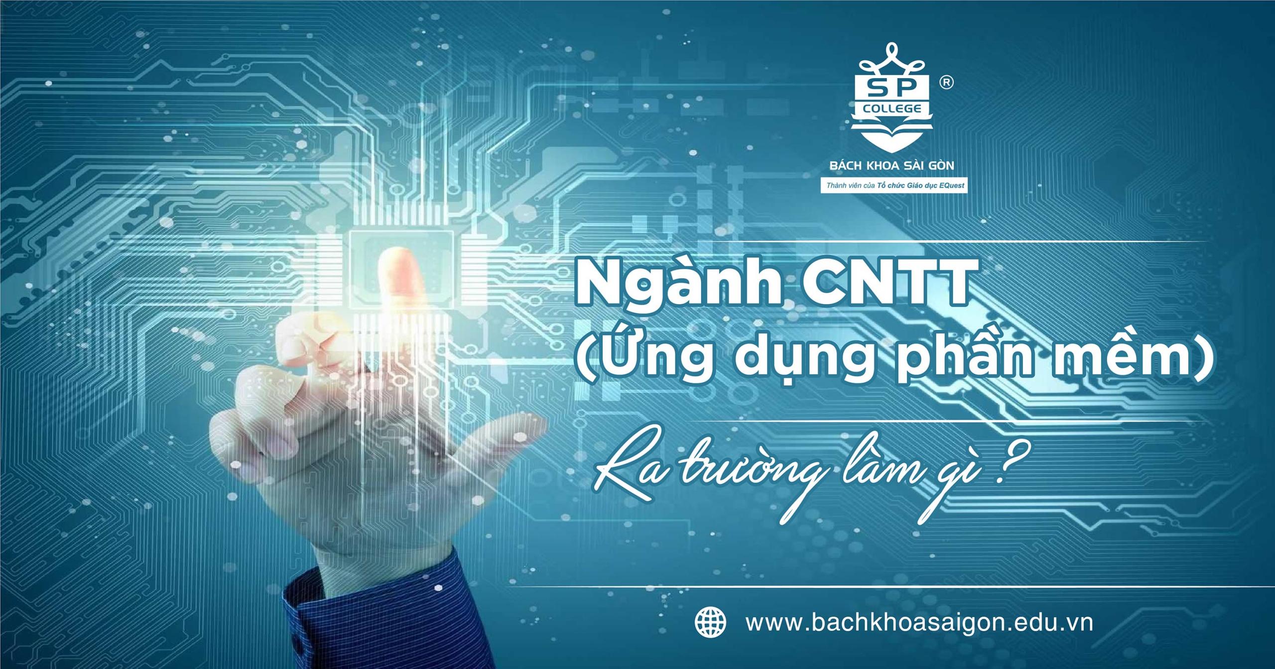 ngành cntt ứng dụng phần mềm ra trường làm gì