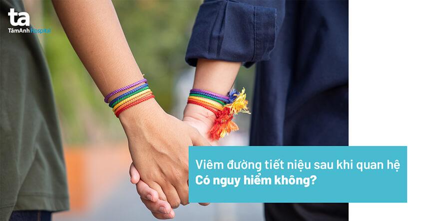 viêm đường tiết niệu sau quan hệ