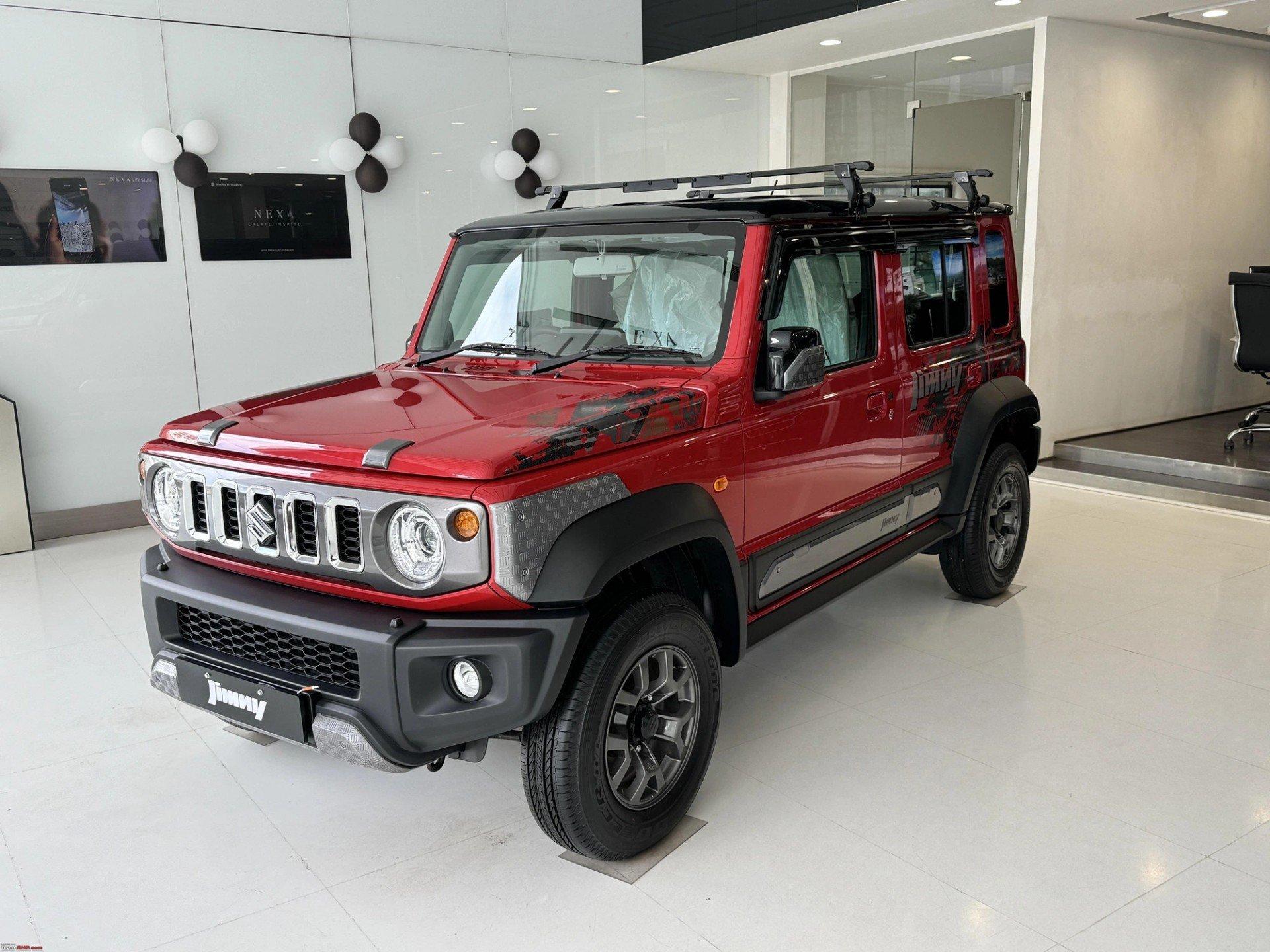 Ngắm Suzuki Jimny Thunder Edition tại Ấn Độ