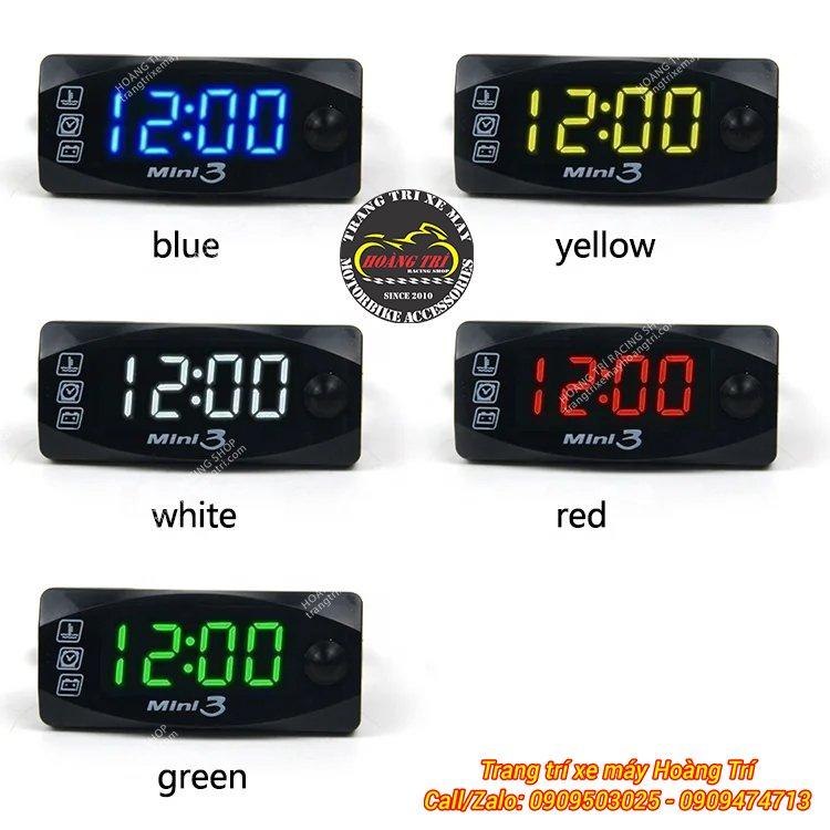 Một số mẫu đồng hồ Sum Mini 3 mà bạn có thể lựa chọn cho xế cưng của mình