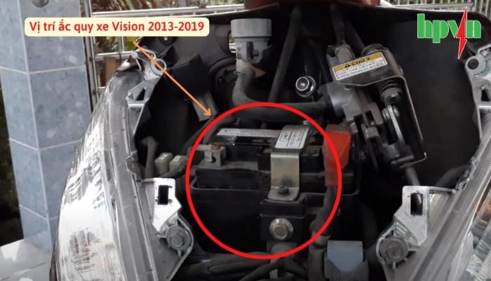 Bình Ắc Quy Xe Vision Nằm Ở Đâu? Thông Số Chi Tiết Và Bảng Giá Ưu Đãi