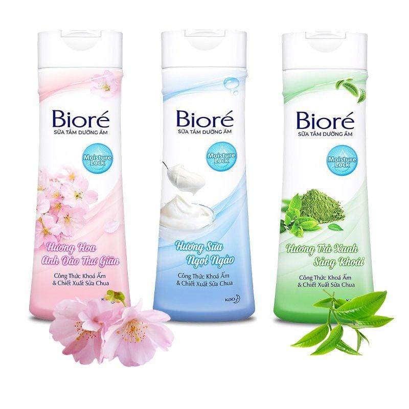 Sữa Tắm Bioré Dưỡng Ẩm Mịn Da