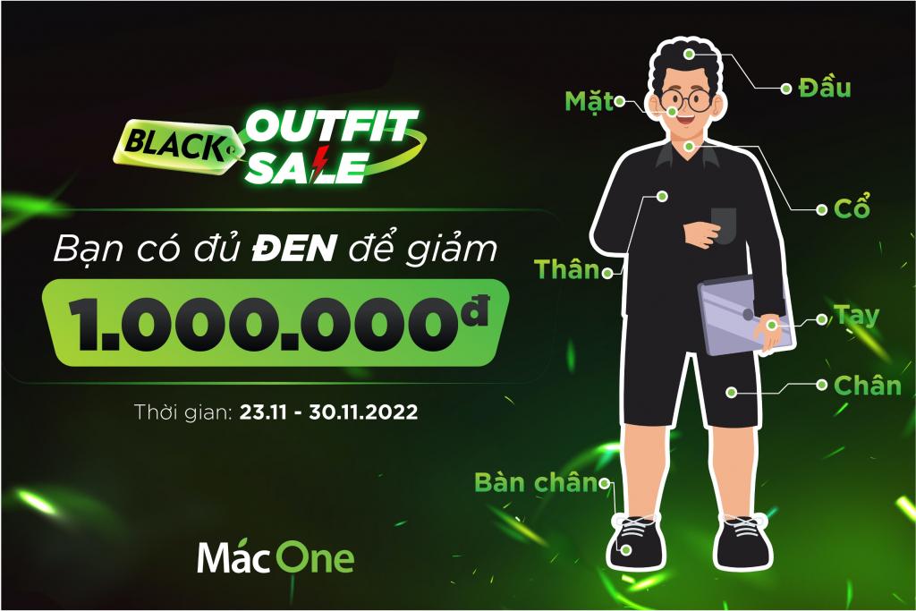 Khuyến mãi Black Friday 2022: Sắc Đen Huyền Diệu – Sale đến 1.000.000đ