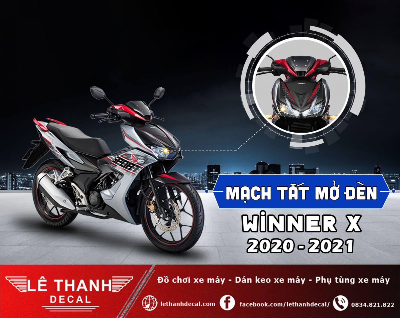 Mạch tắt mở đèn cho Winner X 2020 – 2021