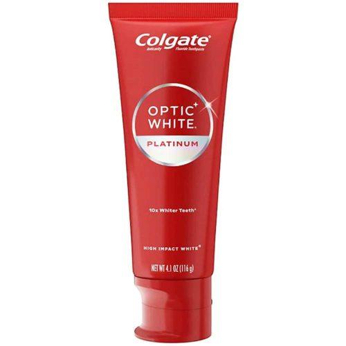 Kem đánh răng Colgate Optic White Platinum High Impact White 116g x4