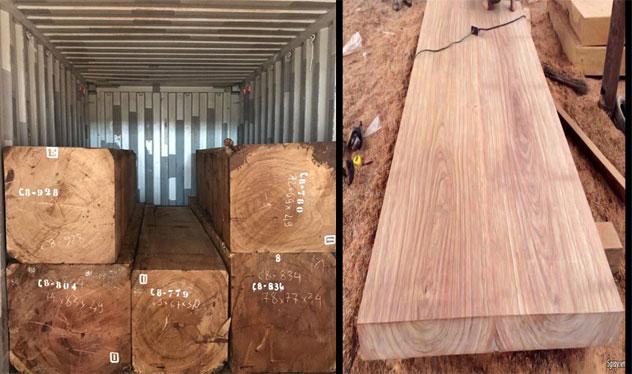 Tủ bếp gỗ Gõ Đỏ - Thiết kế tân cổ điển - Sơn PU màu hạt dẻ - vừa "Sang" vừa "Chất" - CÔNG TY TNHH THIẾT KẾ KIẾN TRÚC VÀ THI CÔNG NỘI THẤT THUẬN PHÁT