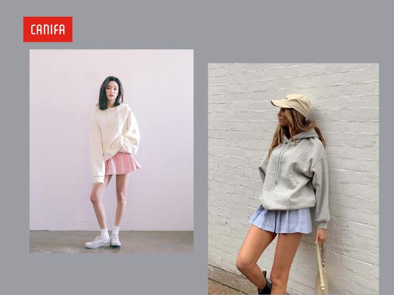 9 Cách Phối Đồ Với Áo Hoodie Nữ Đẹp, Xinh Cho Nàng