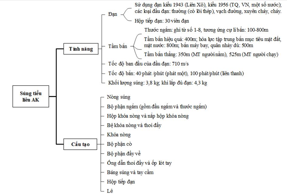 Nội dung chính Quốc phòng an ninh 11 cánh diều Bài 6: Giới thiệu một số loại súng bộ binh, thuốc nổ, vật cản và vũ khí tự tạo