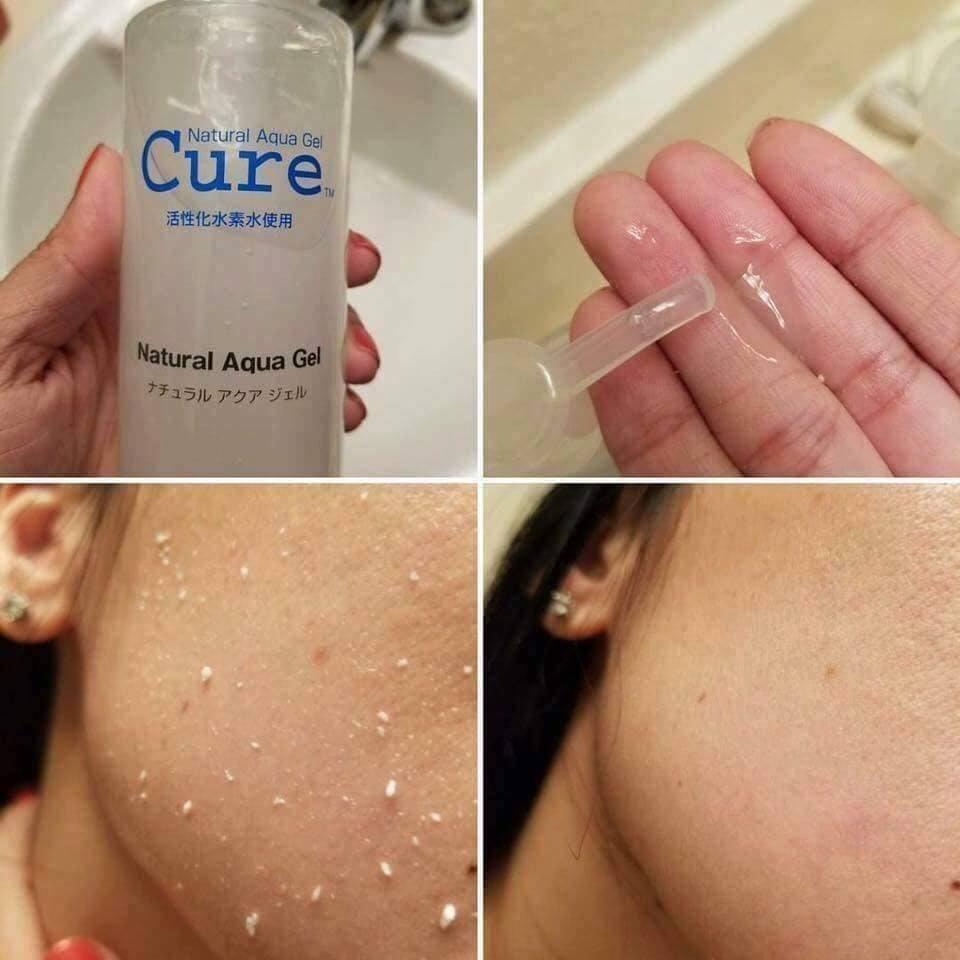 Tẩy Da Chết Cure Dạng Gel Từ Nước Hydro Loại Bỏ Tế Bào Chết Cho Da Dầu Mụn Nhạy Cảm Và Da Khô 250g