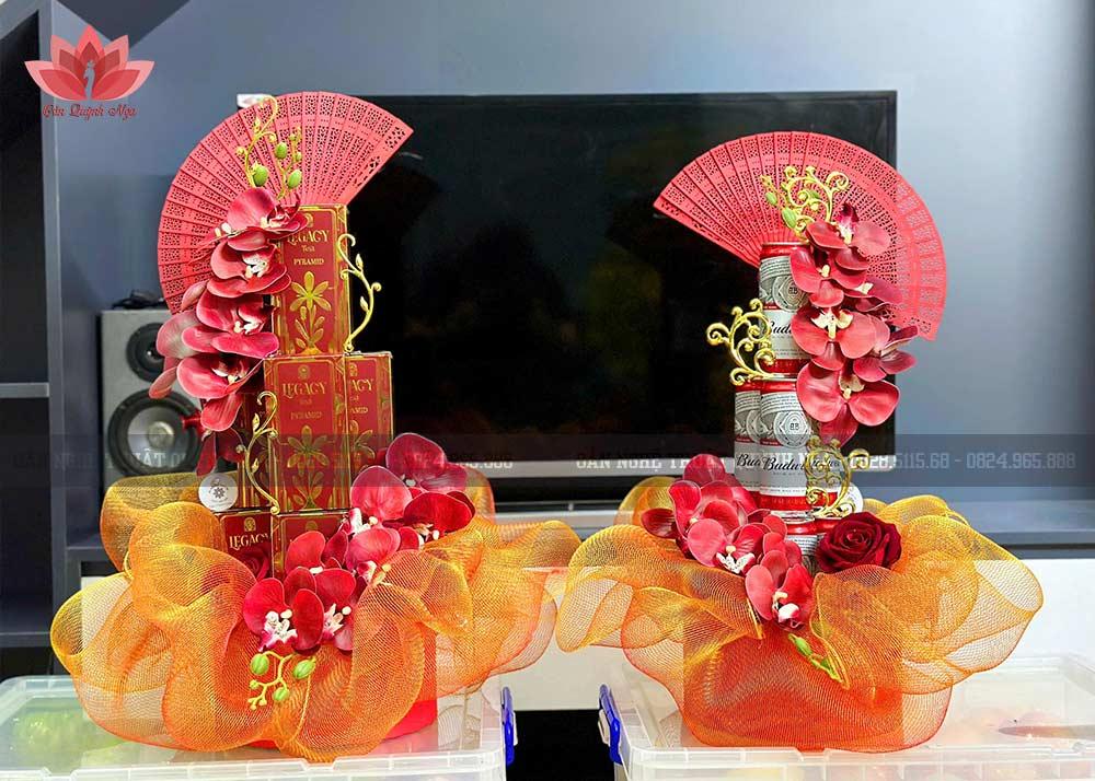Tháp Trà Bia Tài Lộc (Mẫu E01)