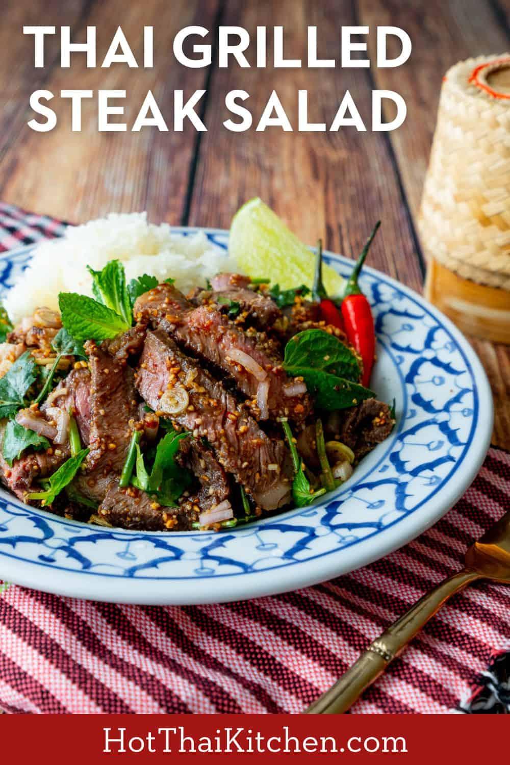 Thai Grilled Steak Salad - Neua Yang Nam Tok