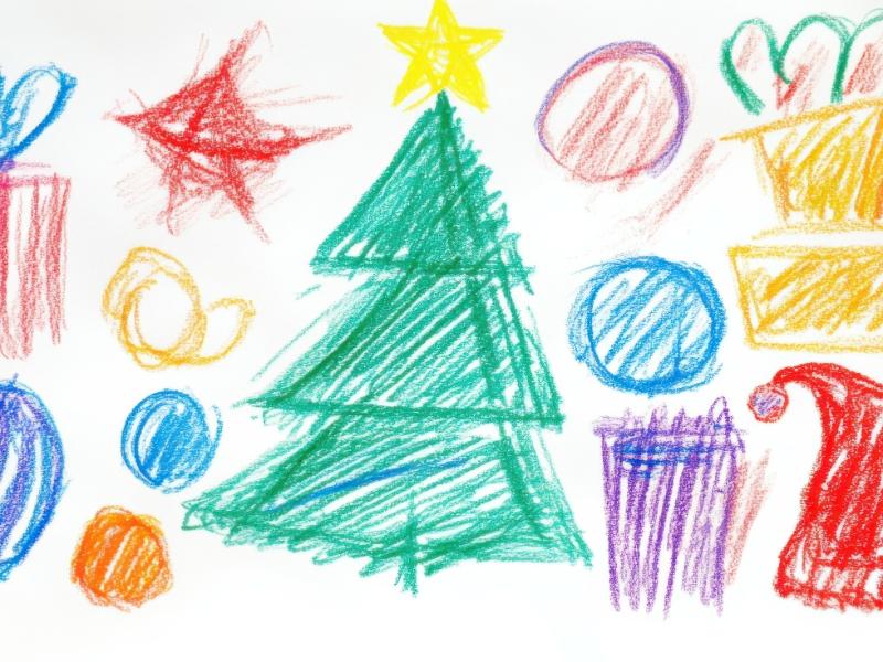 Top 11 cách vẽ cây thông Noel đơn giản, dễ vẽ cho các bé