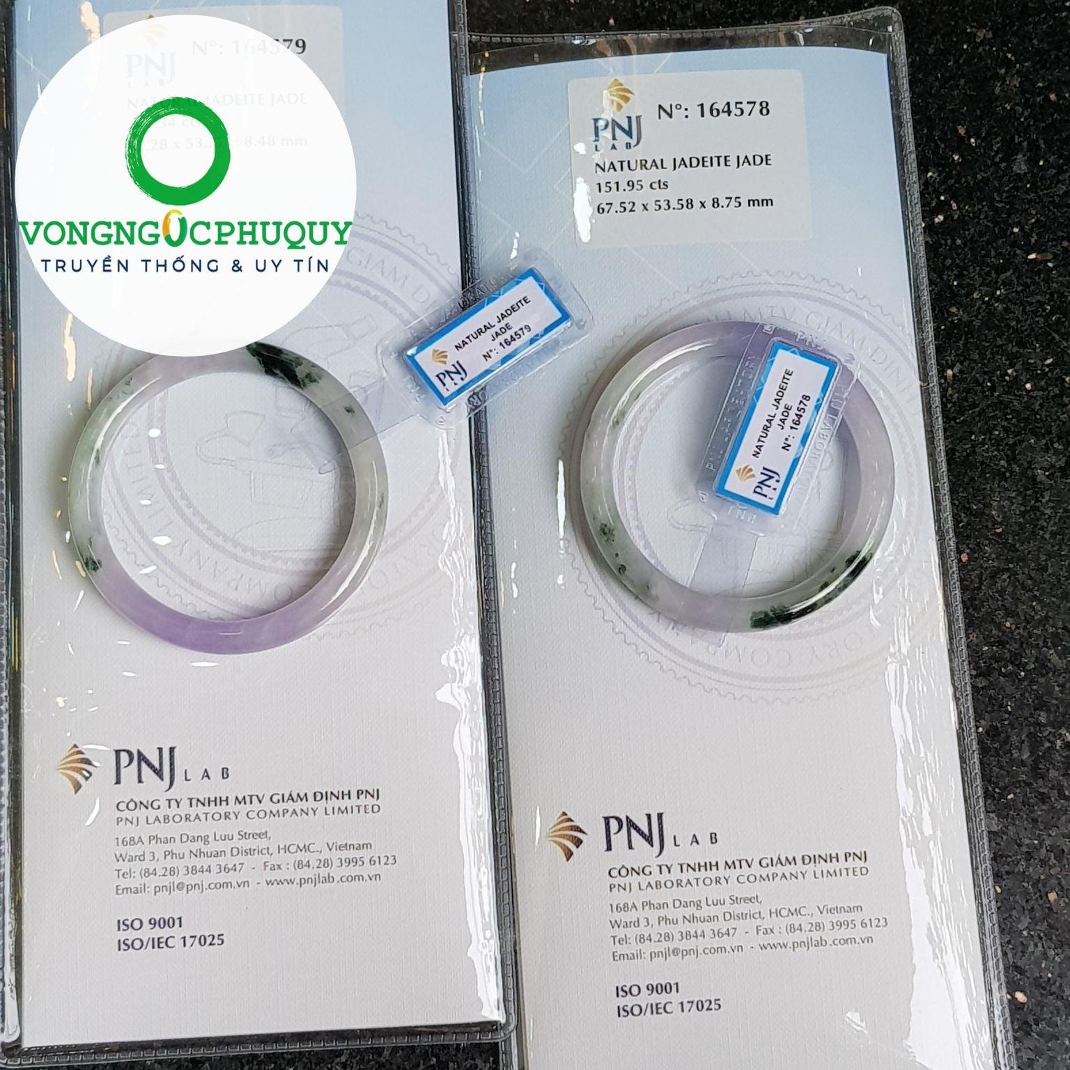 Giá Vòng Cẩm Thạch PNJ Mới Nhất - VÒNG NGỌC PHÚ QUÝ