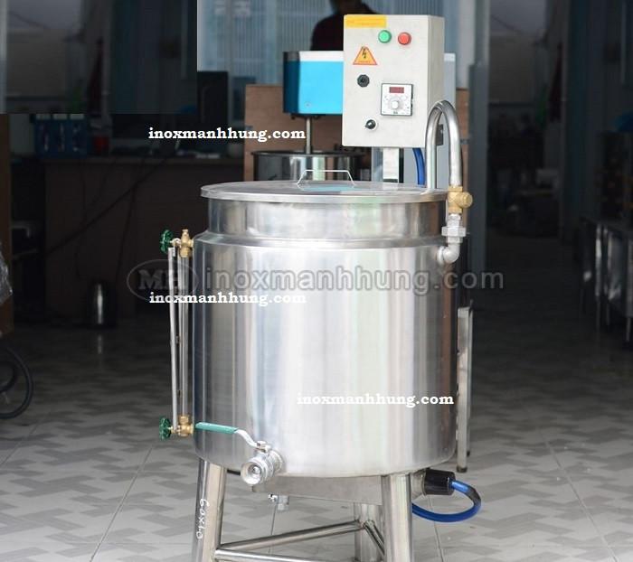 Nồi nấu sữa bò có cánh khuấy
