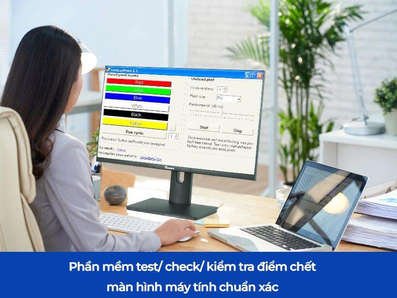 Phần mềm test/ kiểm tra điểm chết màn hình máy tính