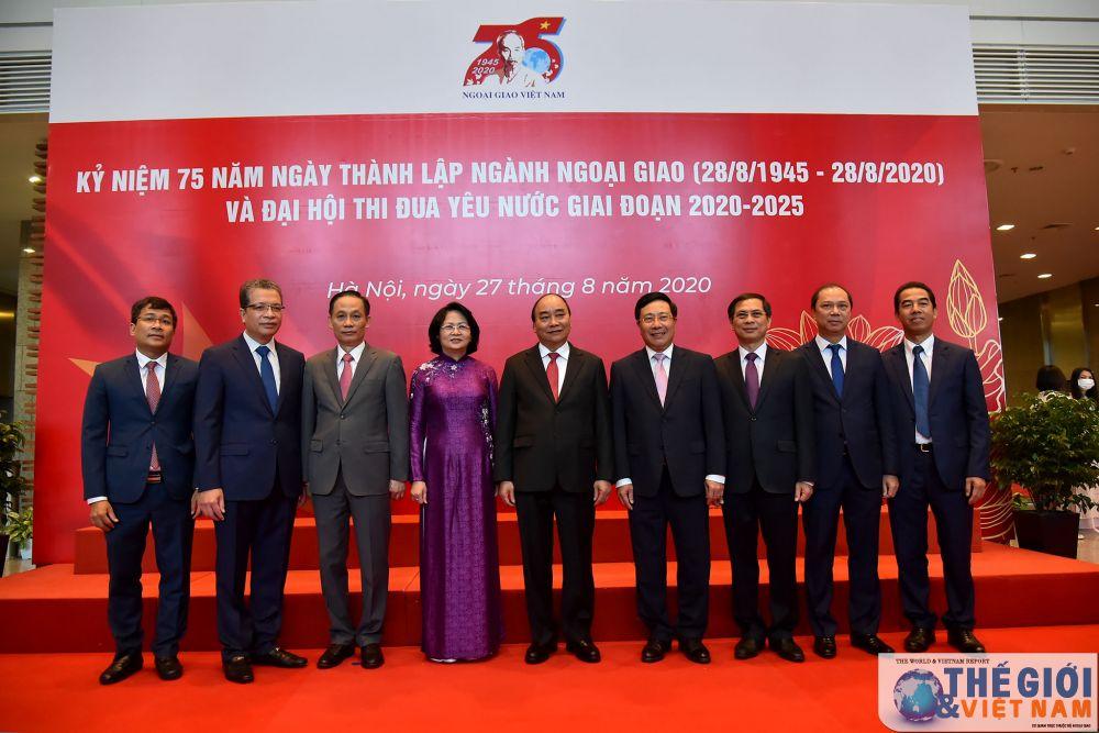 Lễ kỷ niệm 75 năm Ngày thành lập ngành Ngoại giao Việt Nam​
